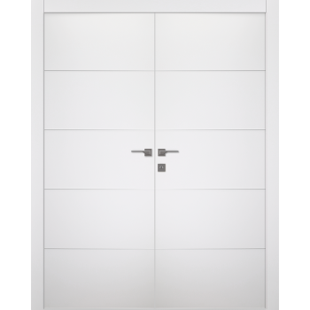Arvika Polar White Double doors