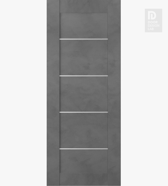 DOOR SLAB AVON 07 4H DARK URBAN 28" X 92 1/2" X 1 3/4"