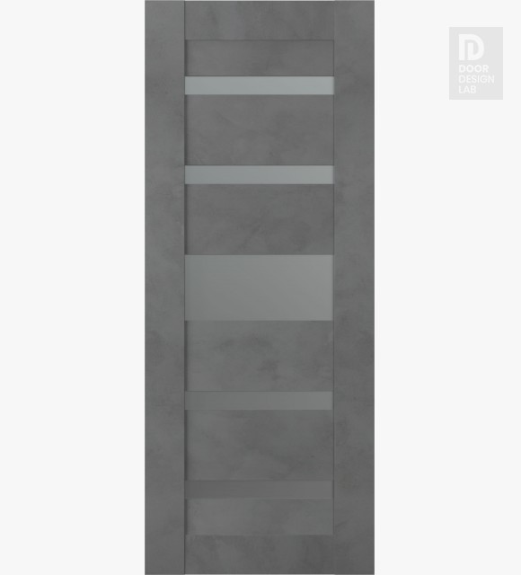 DOOR SLAB AVON 07-05 VETRO DARK URBAN 28" X 96" X 1 3/4"