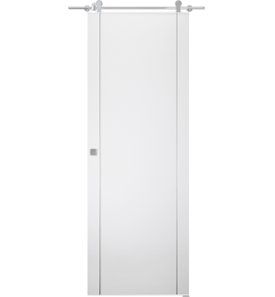 Optima 2U Snow White Barn doors