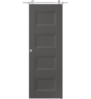 Oxford Duo 07 3R Gray Matte Barn doors