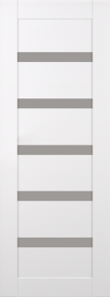 DOOR SLAB LEORA VETRO SNOW WHITE 32" X 84" X 1 3/4" FROSTED GLASS