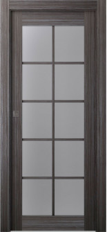 Palladio 10 Lite Vetro Gray Oak