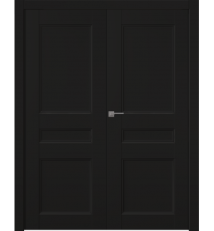 Oxford Uno 07 2R Black Matte Double doors