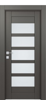 Avon 07-07 Vetro Gray Matte Single Doors