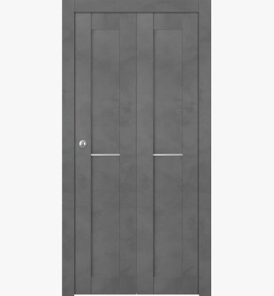 Avon 07 1H Dark Urban Bi-folding doors