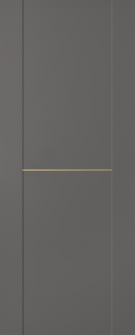 DOOR SLAB AVON 01 1H GOLD GRAY MATTE 32" X 84" X 1 3/4"