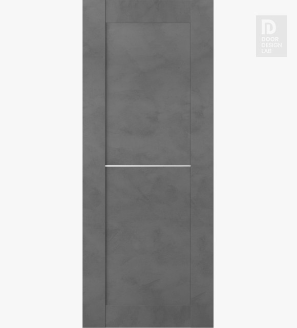 DOOR SLAB AVON 07 1H DARK URBAN 18" X 92 1/2" X 1 3/4"