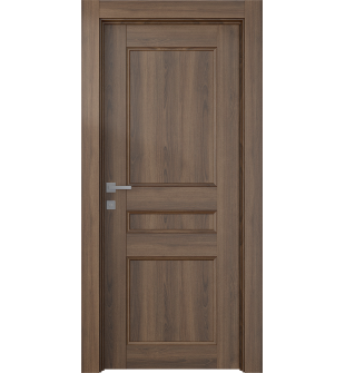 Oxford Uno 07 2R Pecan Nutwood Single Doors