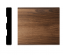 BASE MOLDING TYPE 3 1/2" X 1/2" PECAN NUTWOOD 96"