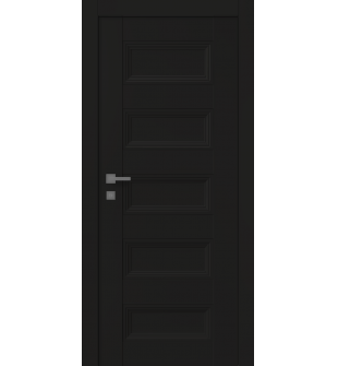 Oxford Duo 07 4R Black Matte Single Doors