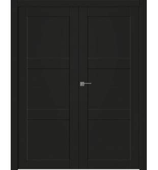 Avon 07 2Rn Black Matte Double doors