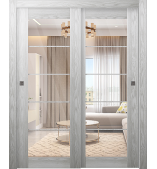 Avon 5 Lite Clear Vetro Ribeira Ash Bypass doors