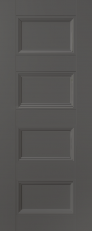 DOOR SLAB OXFORD DUO 07 3R GRAY MATTE 36" X 96" X 1 3/4"