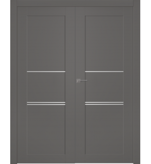 Avon 07 3H Gray Matte Double doors