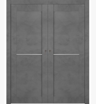 Avon 07 1H Dark Urban Double pocket doors