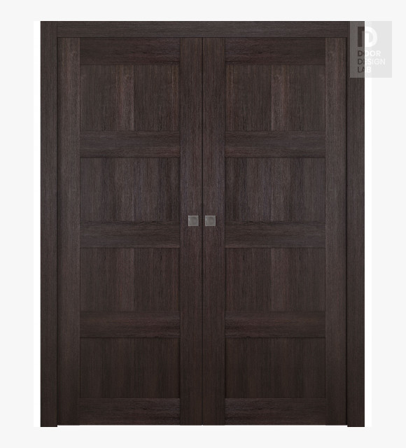 Avon 07 3R Veralinga Oak Double pocket doors