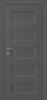 Oxford Uno 07 4R Gray Matte Single Doors