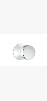 EMTEK ROUND KNOB WITH MODERN ROSETTE DUMMY POLISHED CHROME (US26) 5057