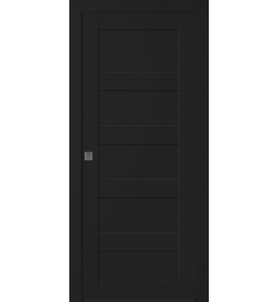 Avon 07 4R Black Matte Pocket doors