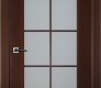 Classica Lux 10 Lite Vetro Wenge Modern Interior Door by Belldinni