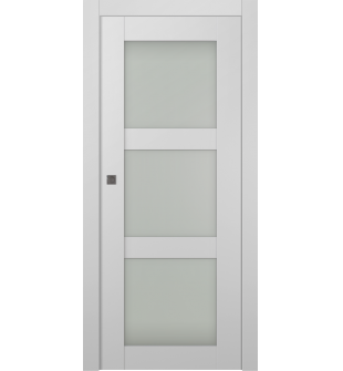 Smart Pro 3 Lite Vetro Polar White Pocket doors