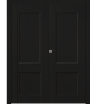 Oxford Duo 07 R Black Matte Double doors