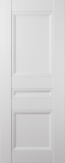 DOOR SLAB OXFORD DUO 07 2R SNOW WHITE 24" X 80" X 1 3/4"