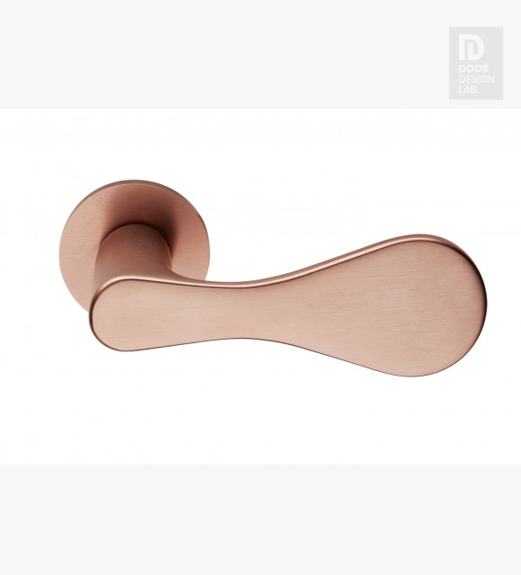 DND DROP LEVEL SATIN COPPER KEYED DP40YPVD-SCD