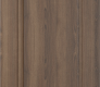 Modern Interior DOOR SLAB OXFORD DUO 07 PECAN NUTWOOD 18" X 80" X 1 3/4"