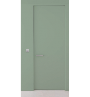 RTA DOOR SLAB EXAMPLE FLUSH LVL PRIMED DOOR FOR PAINTING IN PLAIN GREEN 36" X 108" X 1 3/4"