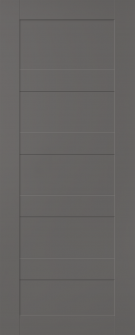 DOOR SLAB AVON 07 4R GRAY MATTE 36" X 84" X 1 3/4"