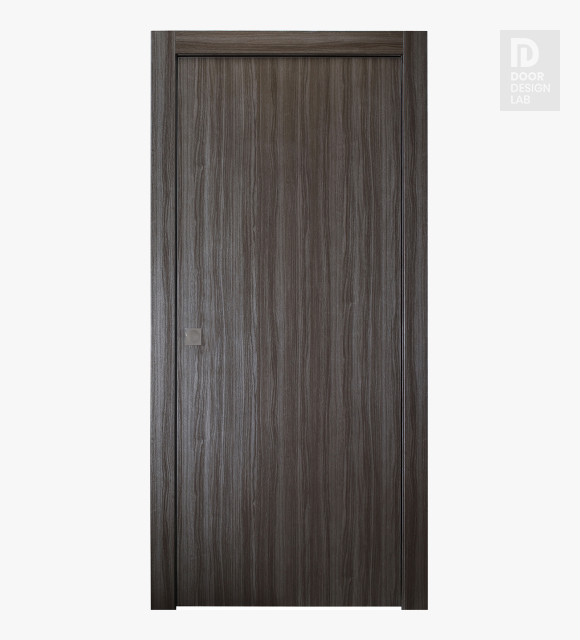 Palladio Gray Oak Pocket doors
