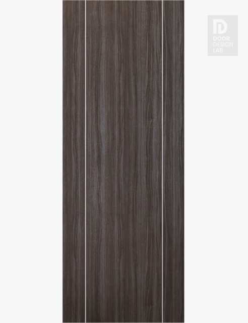 DOOR SLAB PALLADIO 2U GRAY OAK 30" X 84" X 1 9/16" SOLID CORE