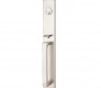 EMTEK LAUSANNE SINGLE CYLINDER KEYD 4819 SATIN NICKEL US15 for Steel Front Doors