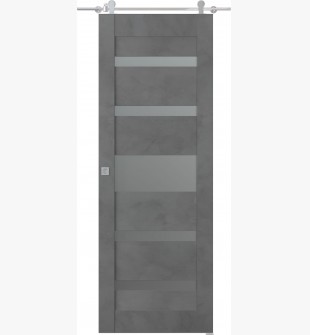 Avon 07-05 Vetro Dark Urban Barn doors