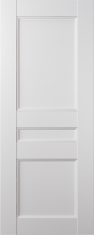 DOOR SLAB OXFORD UNO 07 2R SNOW WHITE 36" X 96" X 1 3/4"