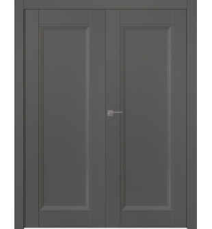 Oxford Duo 07 Gray Matte Double doors