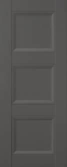 DOOR SLAB OXFORD DUO 07 2RN GRAY MATTE 28" X 84" X 1 3/4"