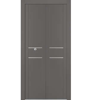 Avon 01 2Hn Gray Matte Bi-folding doors