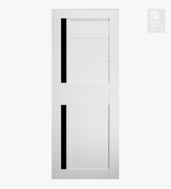 Modern interior door Esta Bl Vetro Bianco Noble Slab doors for $309.00 ...