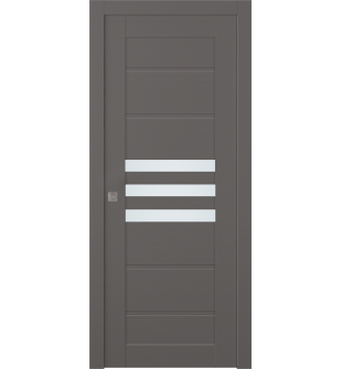 Dome Vetro Gray Matte Pocket doors