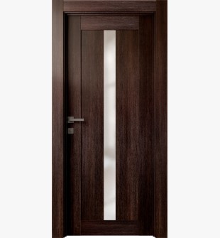 Avon 101 Vetro Veralinga Oak Single Doors
