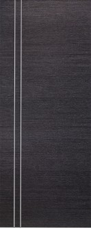 DOOR SLAB AVANTI 2V BLACK APRICOT 42" X 80" X 1 3/4" SOLID CORE