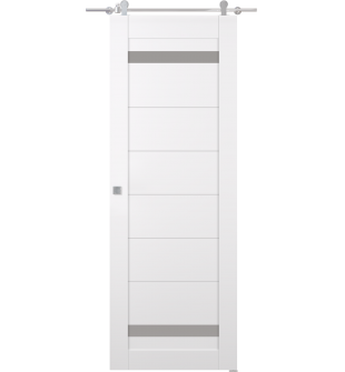 Perla Vetro Snow White Barn doors