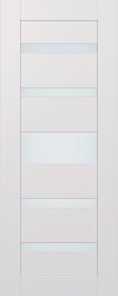 DOOR SLAB AVON 07-05 VETRO SNOW WHITE 36" X 80" X 1 3/4"