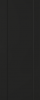 DOOR SLAB AVON 07 BLACK MATTE 32" X 80" X 1 3/4"