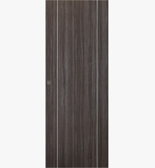 Palladio 2U Gray Oak Hidden barn