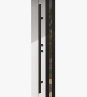 PULL HANDLE DOUBLE-SIDE SDR-12-1100-1400 INOX BLACK