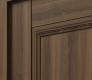 DOOR SLAB OXFORD DUO 07 2R PECAN NUTWOOD 18" X 96" X 1 3/4"